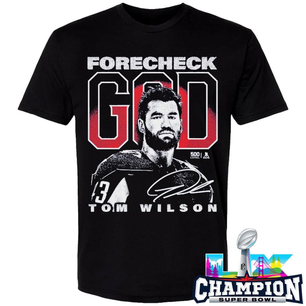 Tom Wilson Washington Forecheck God Shirt