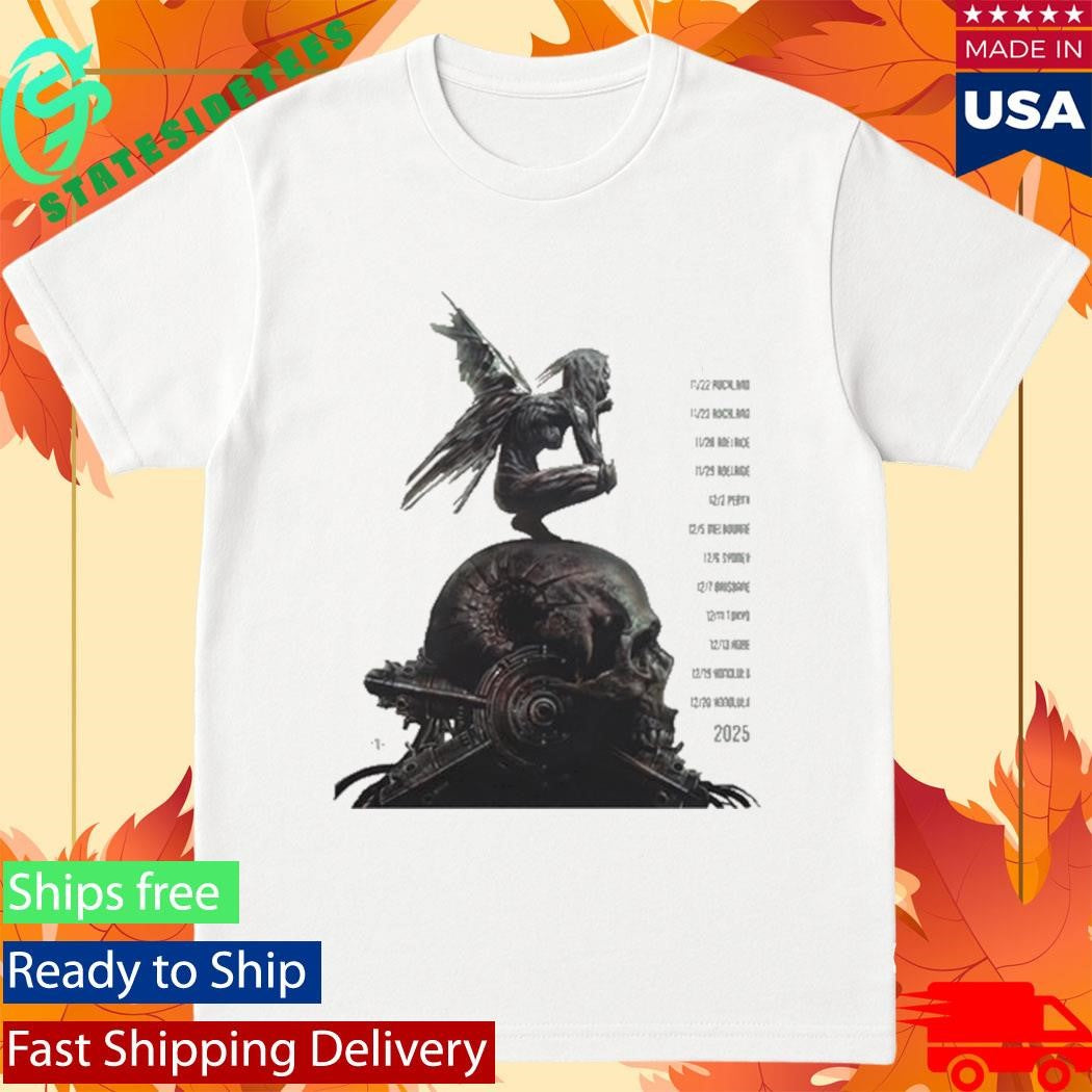 Tool Adi 2025 Pacific Rim Tour Shirt