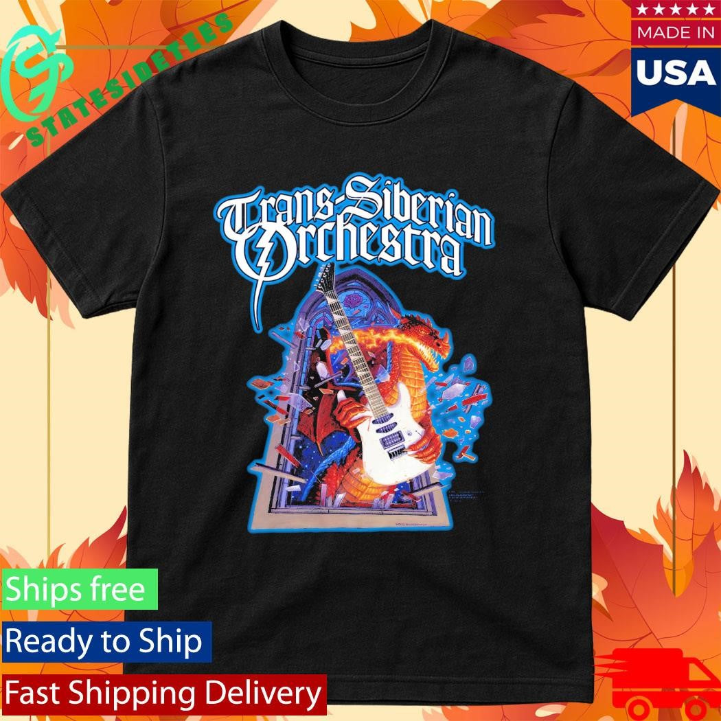 Trans-Siberian Orchestra Dragon Guitar 2025 Itin Shirt