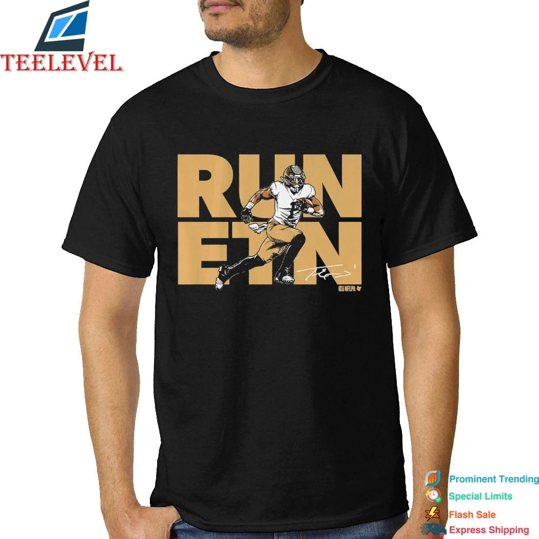 Travis Etienne Run ETN NOLA Shirts