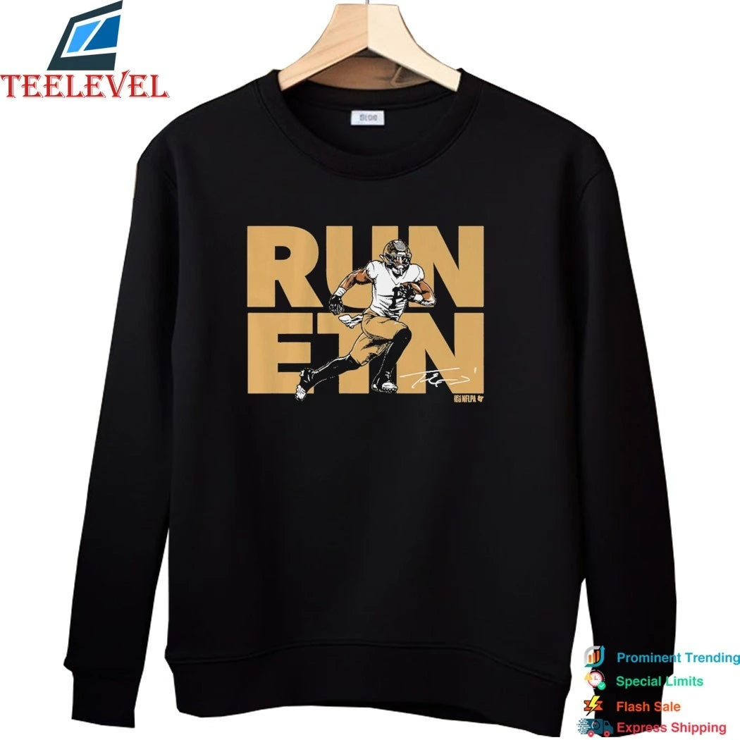 Travis Etienne Run ETN NOLA Shirts