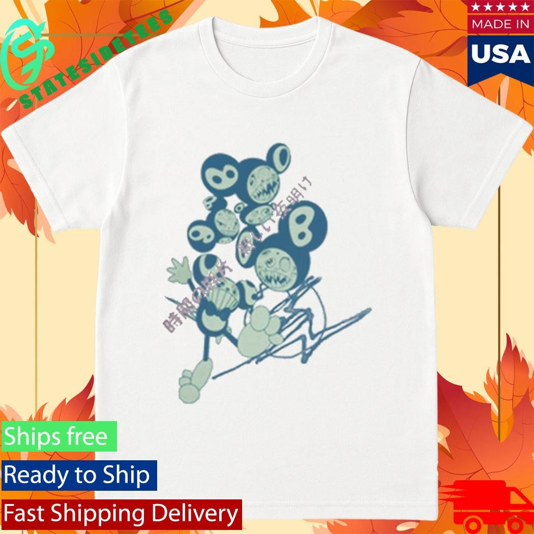 Travis Scott Cj X Fragment X Takashi Murakami The Dawn Shirt