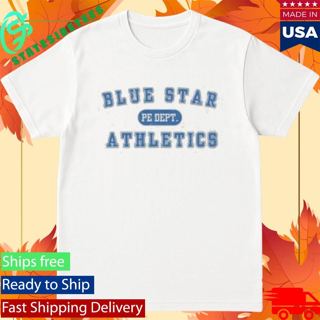 Treaty Oak Revival Blue Star Pe Dept Athletics Shirt