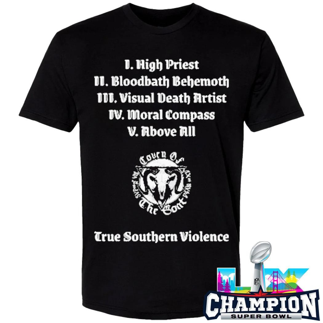 True Southern Violence High Priest Shirt