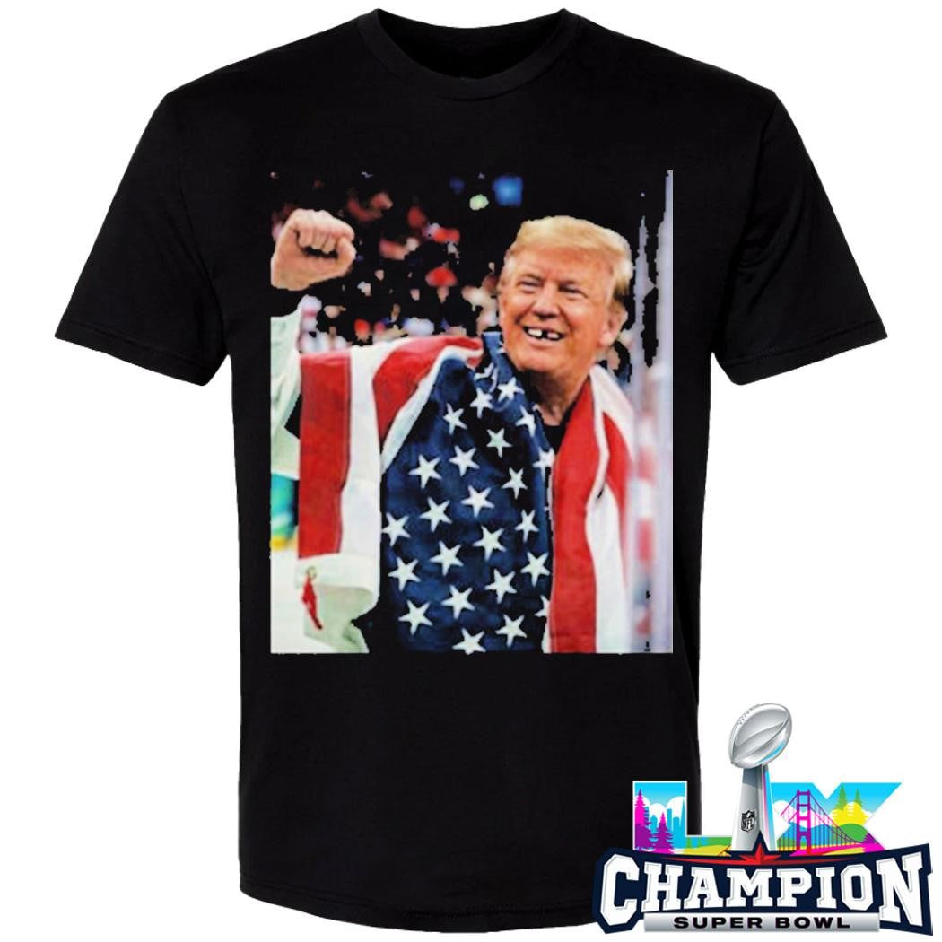 Trump lossth gold usa olympic 2026 wins shirt
