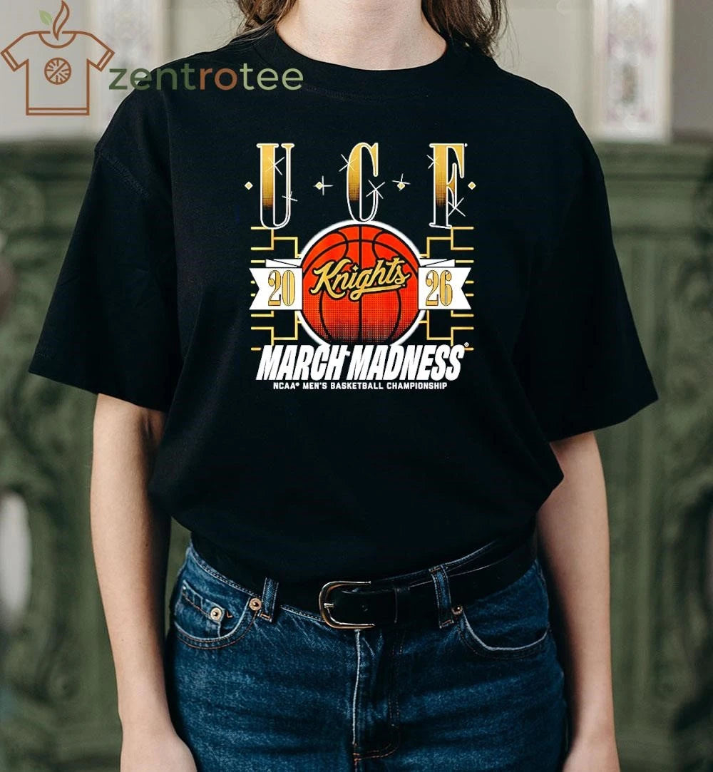 UCF Knights 2026 March Madness NCAA Men’s basketball Championship ball shirt