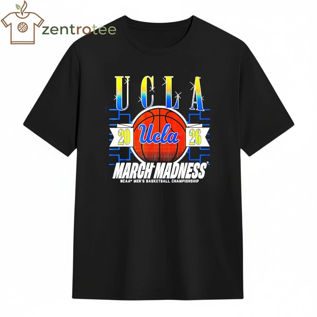 UCLA Bruins 2026 March Madness NCAA Men’s basketball Championship ball shirt