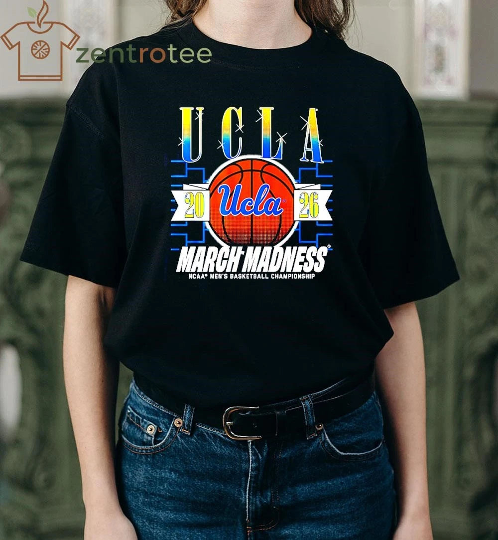 UCLA Bruins 2026 March Madness NCAA Men’s basketball Championship ball shirt