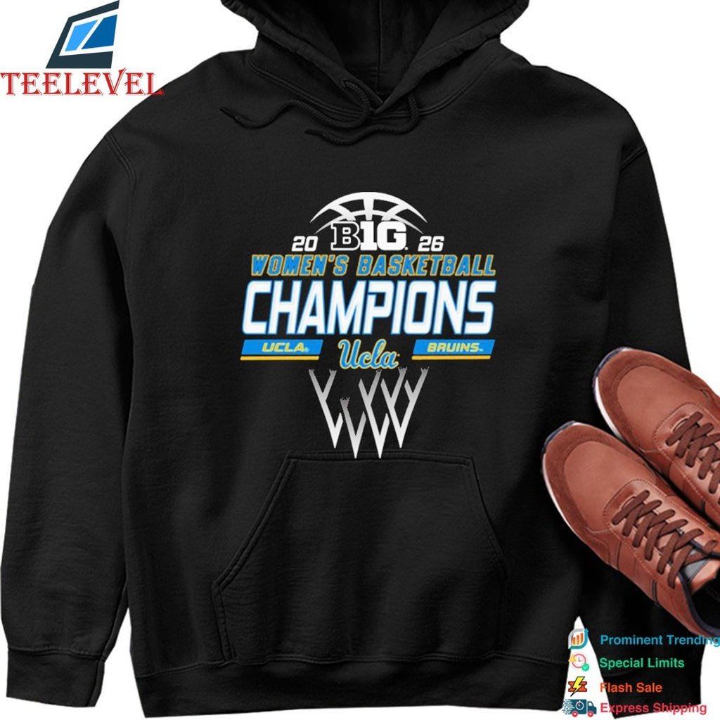UCLA Bruins Big Ten Women’s Basketball Regular Season Champions 2026 T-Shirt