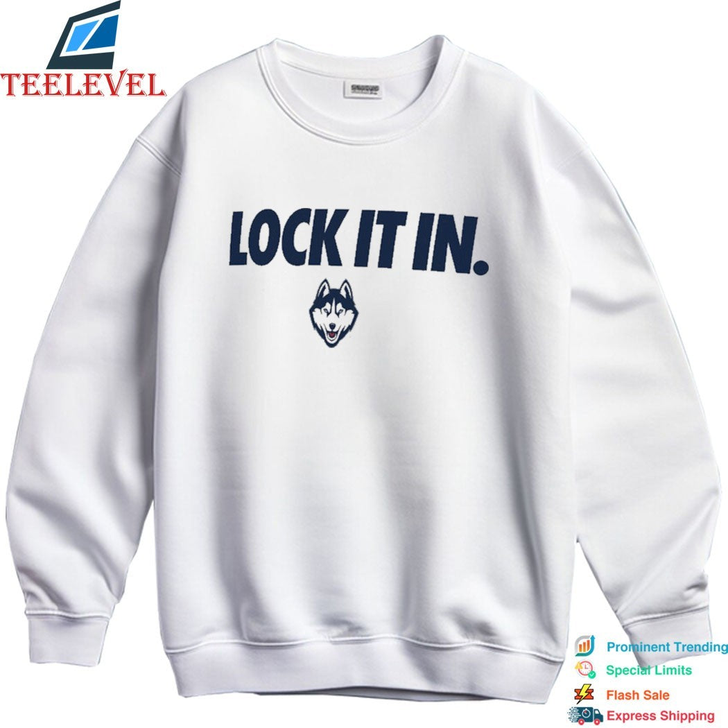 UConn Huskies Lock It In T-Shirt
