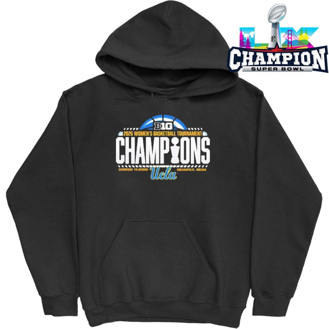 Ucla Bruins Women’s Basketball Champions 2026 Big Ten Women’s Basketball Tournament Shirt