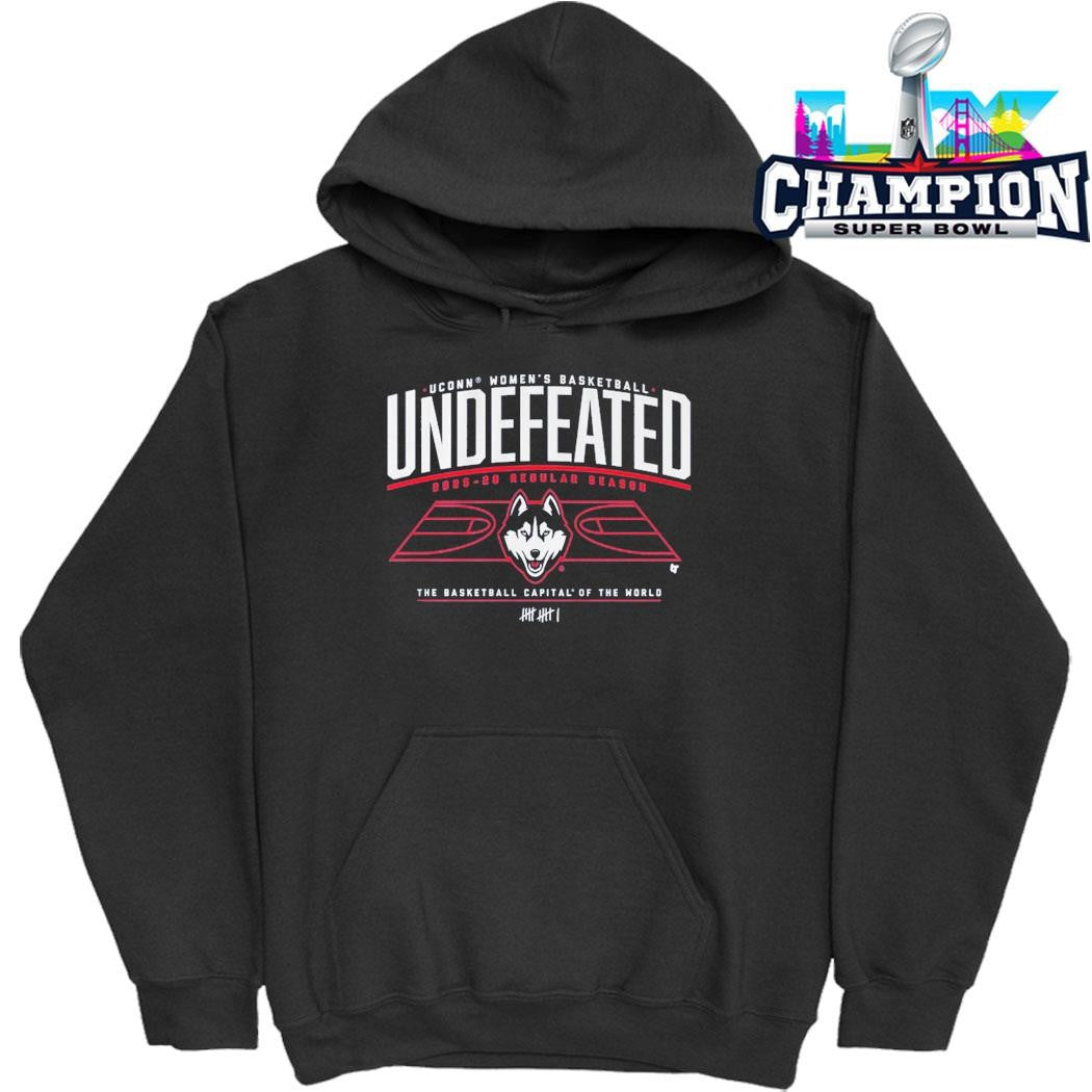 Uconn Huskies Women’s Basketball Undefeated The Basketball Capital Of The World Shirt