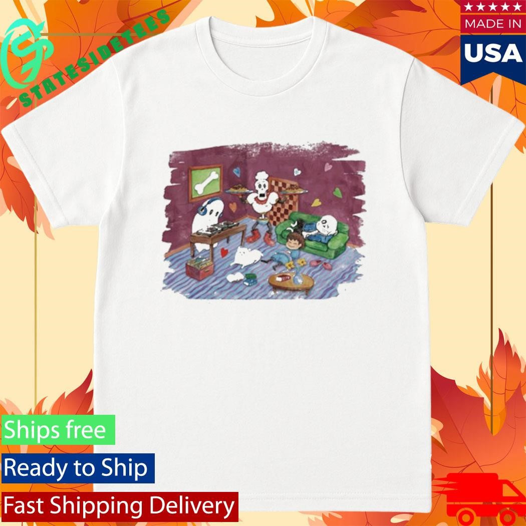 Undertale x Square Enix Chitei De Chill Shirt
