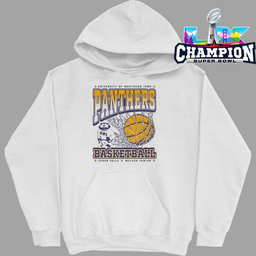 University Of Northern Iowa Panthers Basketball Cedar Falls Mcleod Center Shirt