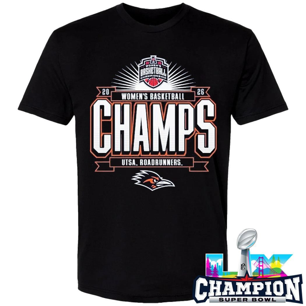 Utsa Athletics Women’s Basketball Champs Shirt