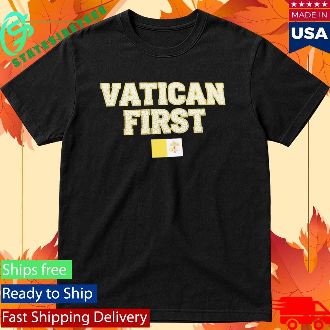 Vatican First Vatican Flag Shirt