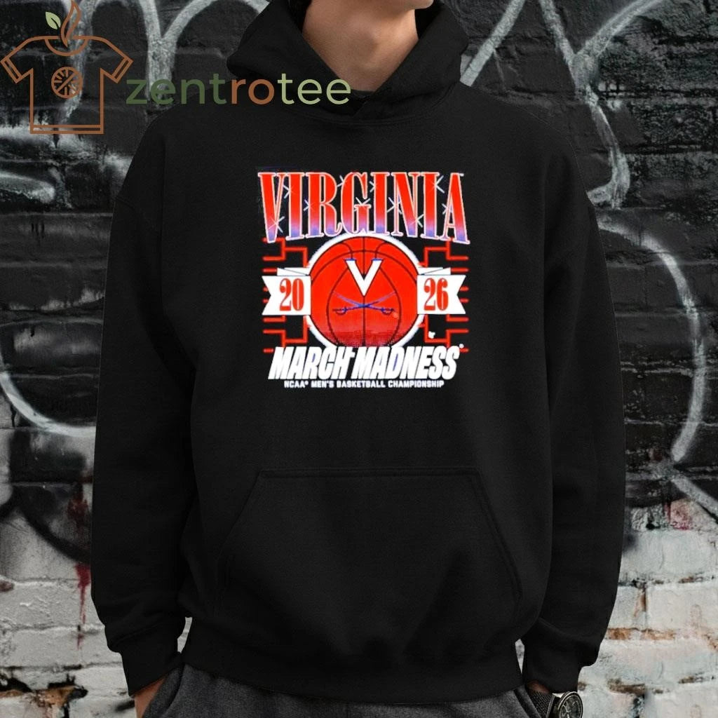 Virginia Cavaliers 2026 March Madness NCAA Men’s Basketball Championship ball shirt