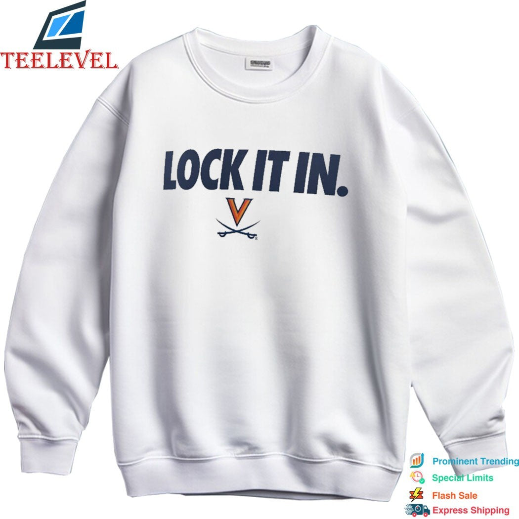 Virginia Cavaliers Lock It In  T-Shirts