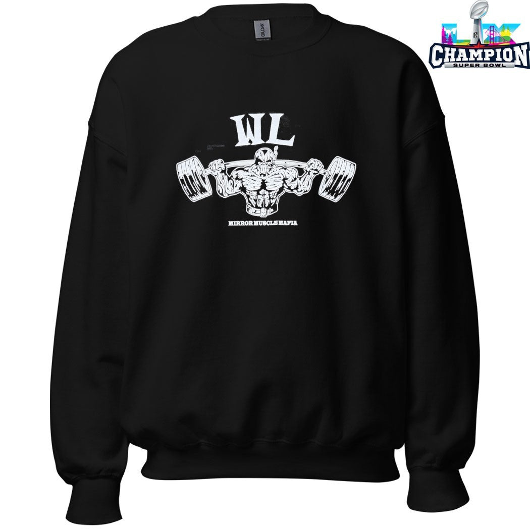 Warren Lotas Mirror Muscle Mafia Squat T-shirts