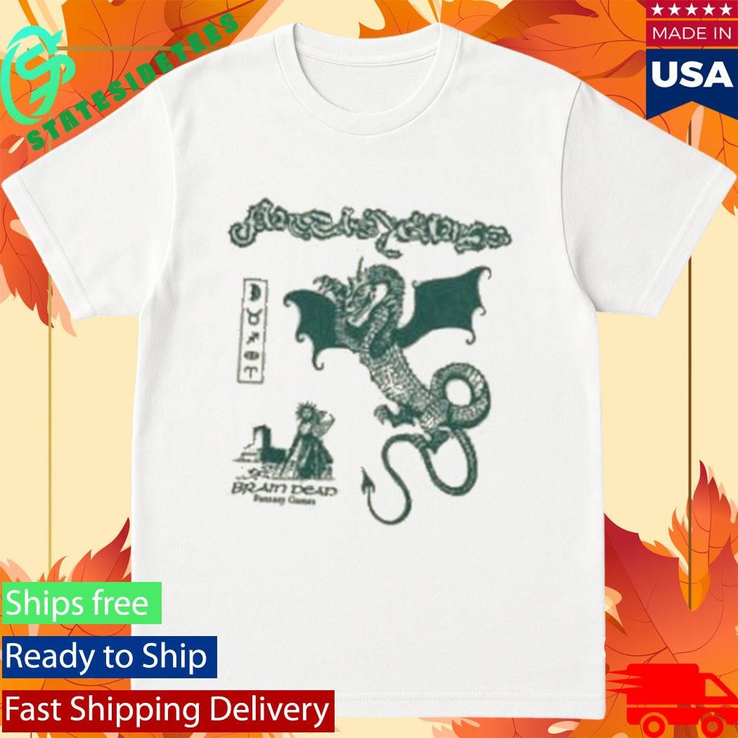 Wearebraindead Fantasy Games Wyrm Shirt