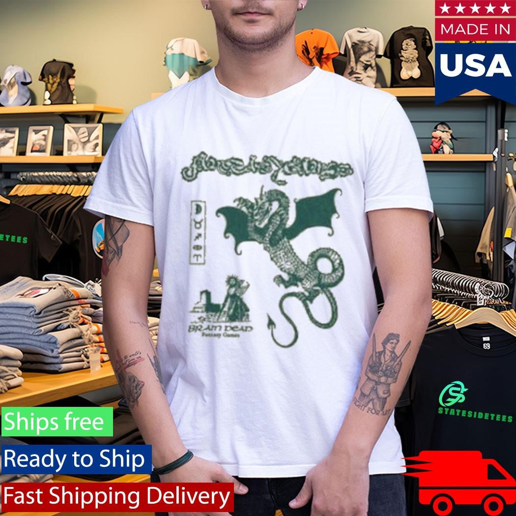 Wearebraindead Fantasy Games Wyrm Shirt
