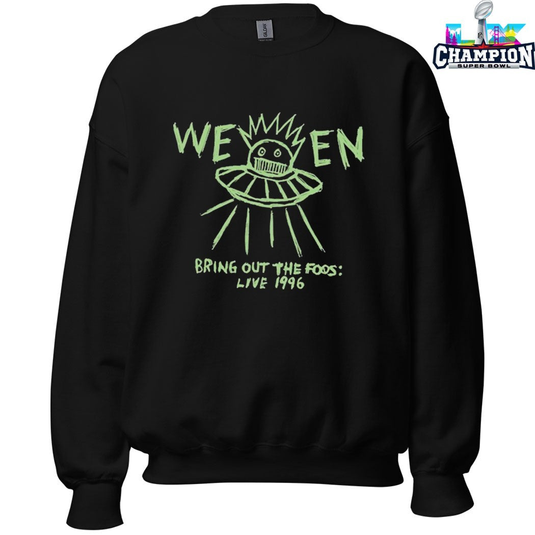 Ween Bring Out The Foos Live 1996 T-shirts