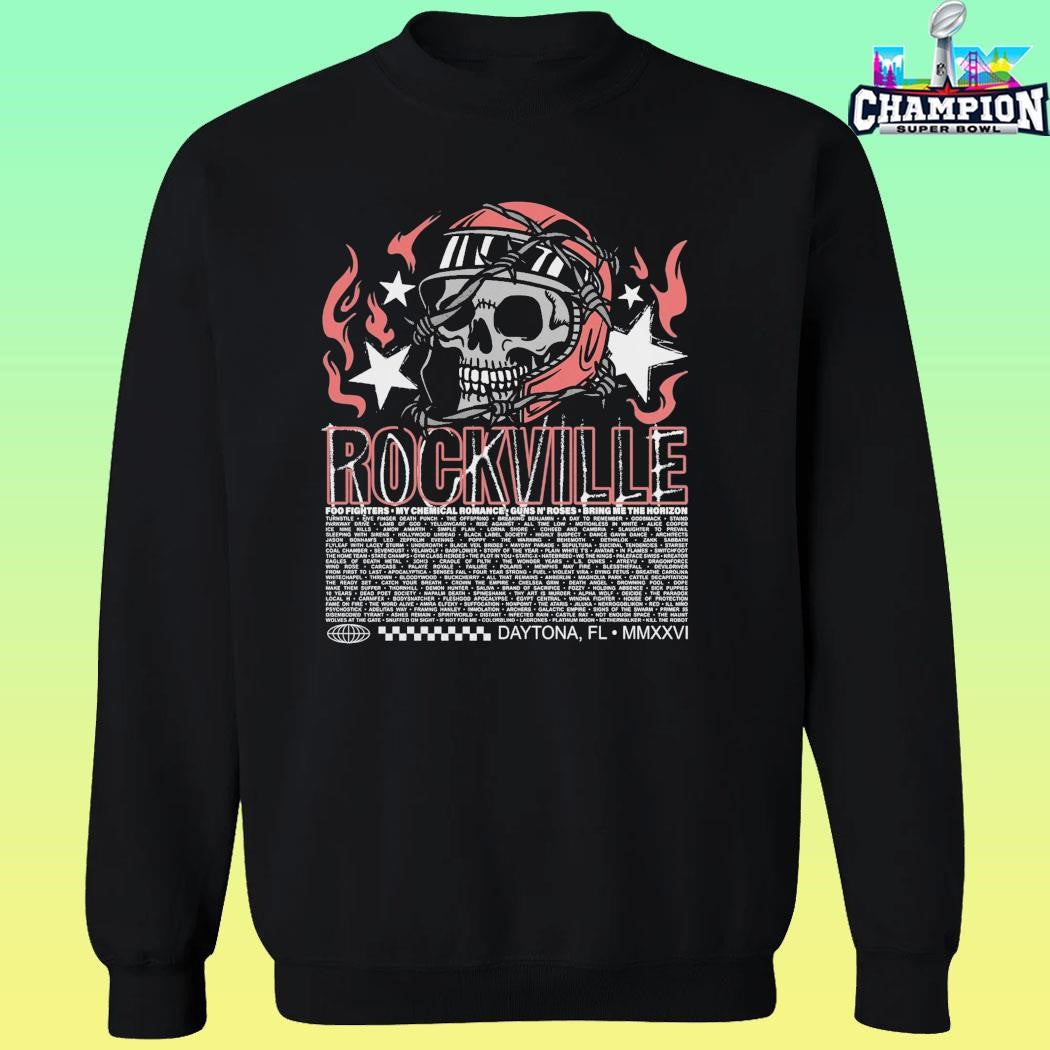 Welcome To Rockville Barbed Helmet Shirt