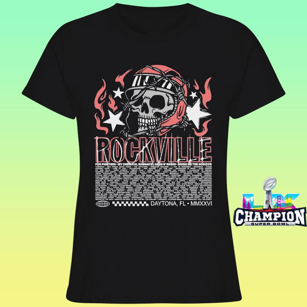 Welcome To Rockville Barbed Helmet Shirt