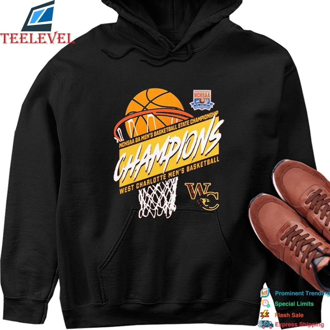 West Charlotte NCHSAA 8A Men’s Basketball State Champions 2026 Shirts