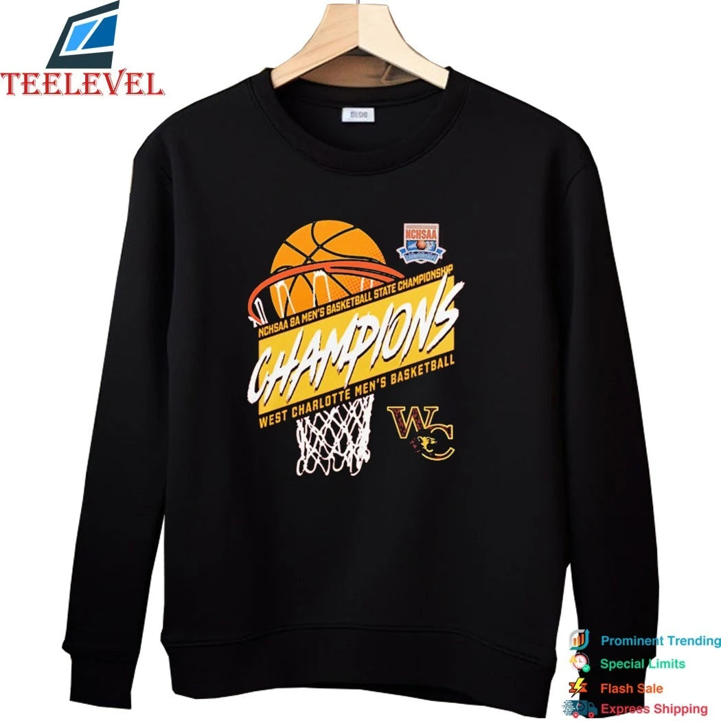 West Charlotte NCHSAA 8A Men’s Basketball State Champions 2026 Shirts