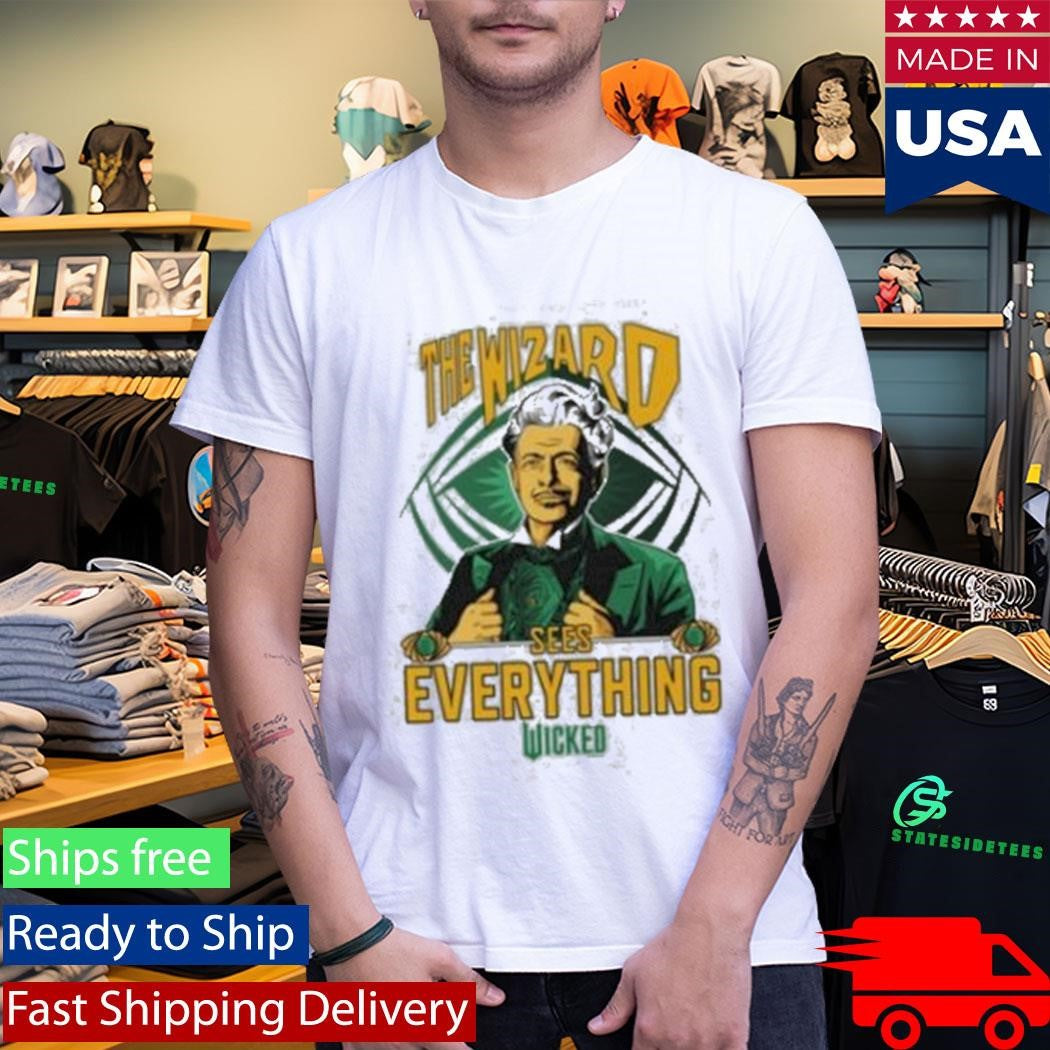 Wicked For Good The Wizard Sees Everything Shirt
