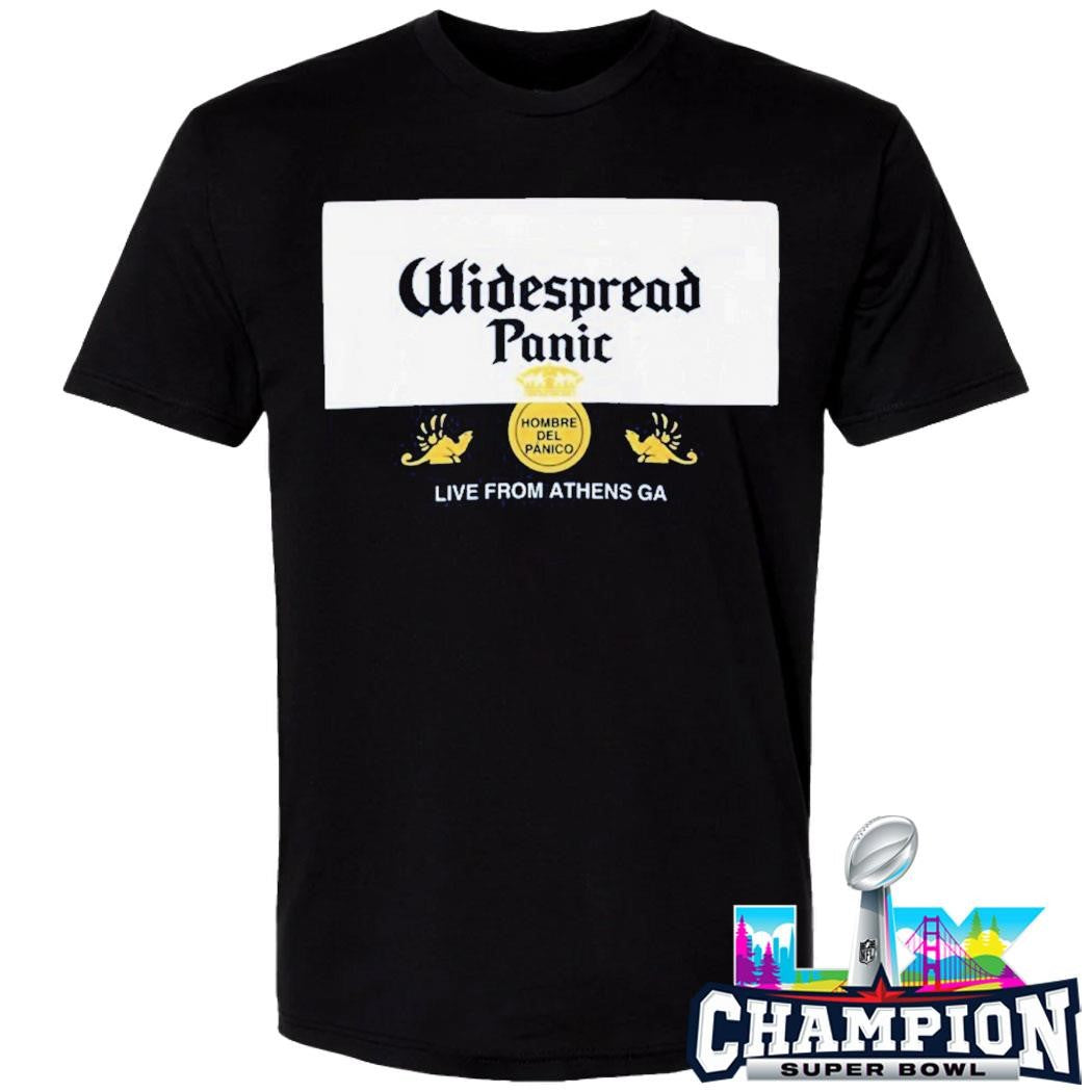 Widespread Panic Live From Athens Ga Shirt