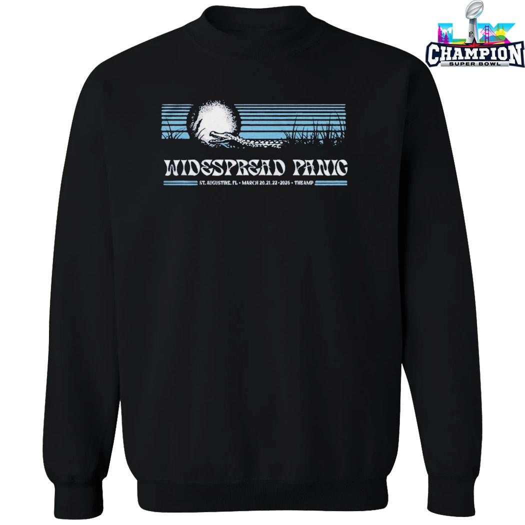 Widespread Panic St Augustine Florida 2026 Shirt