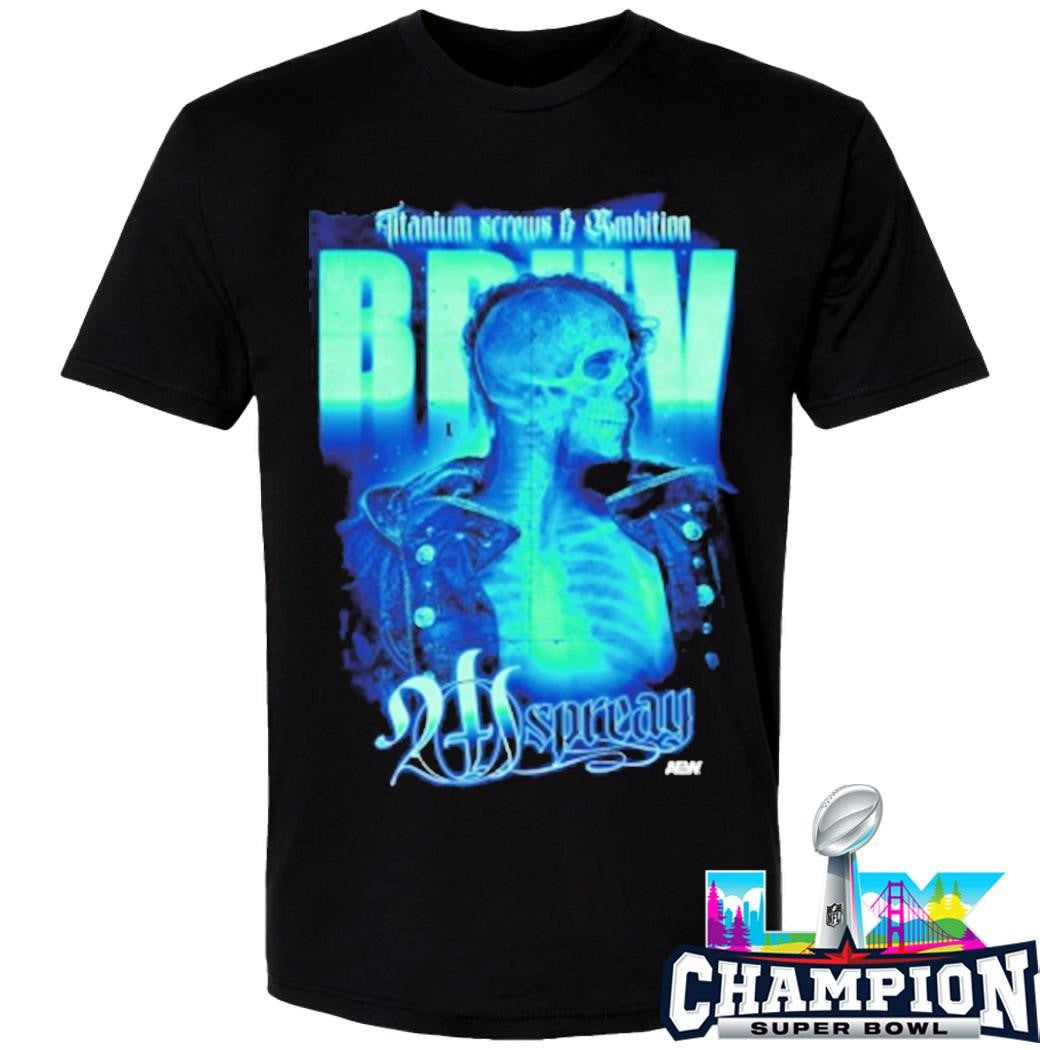Will Ospreay Titanium Screws And Ambition Shirt