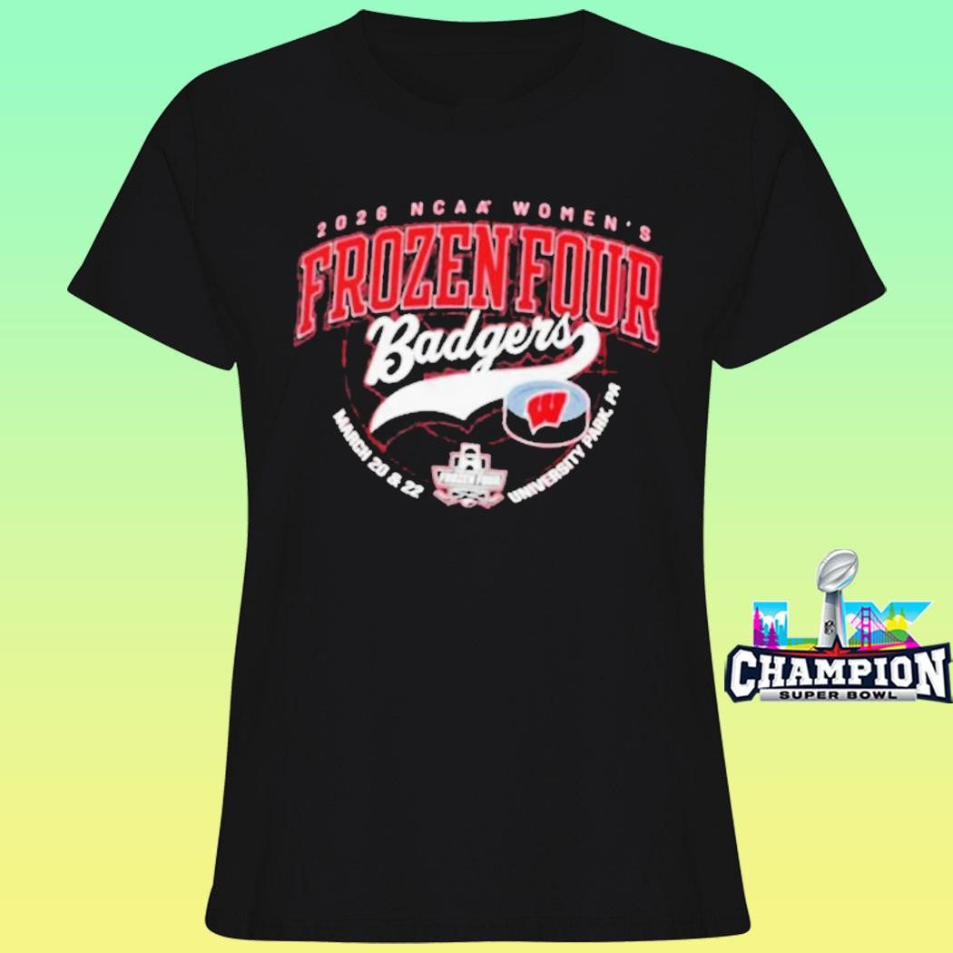 Wisconsin badgers women’s hockey winner national champions NCAA frozen four 2026 shirt