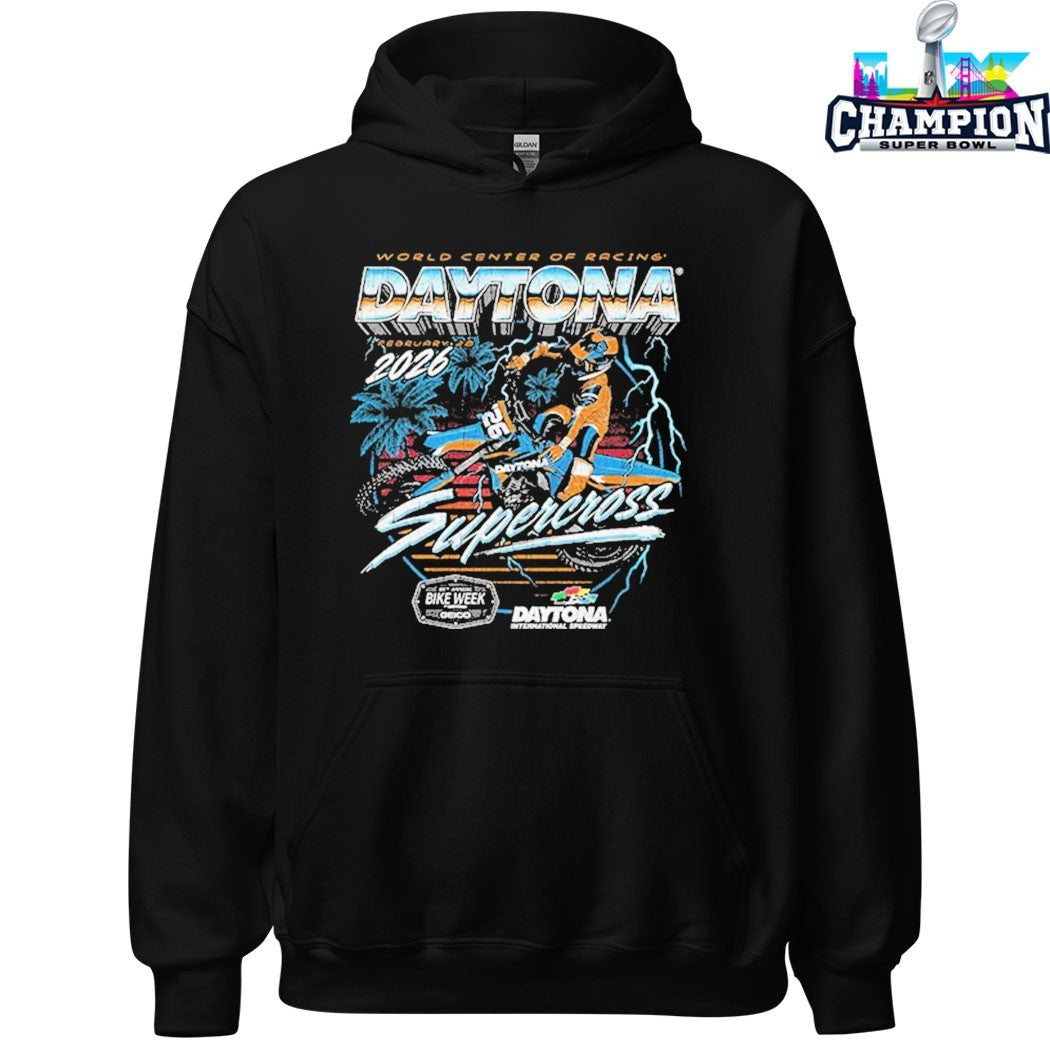 World Center Of Racing 2026 Daytona Supercross Bike Week Event T-shirts