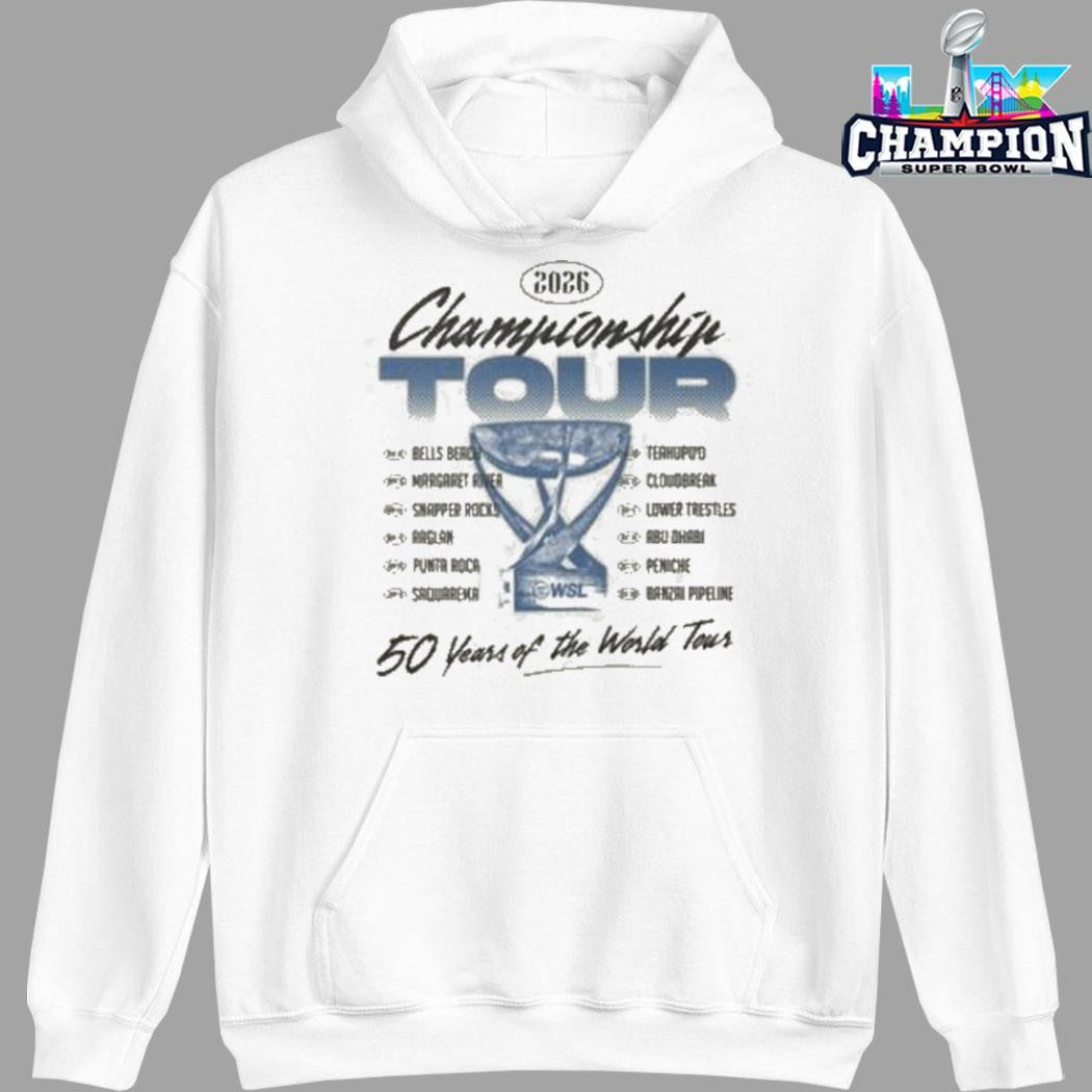 World Surf League Championship Tour 2026 Shirt