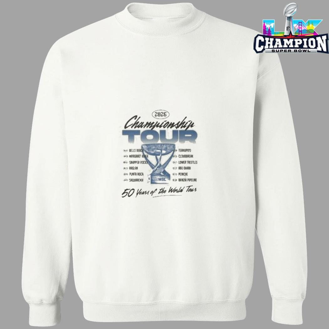 World Surf League Championship Tour 2026 Shirt