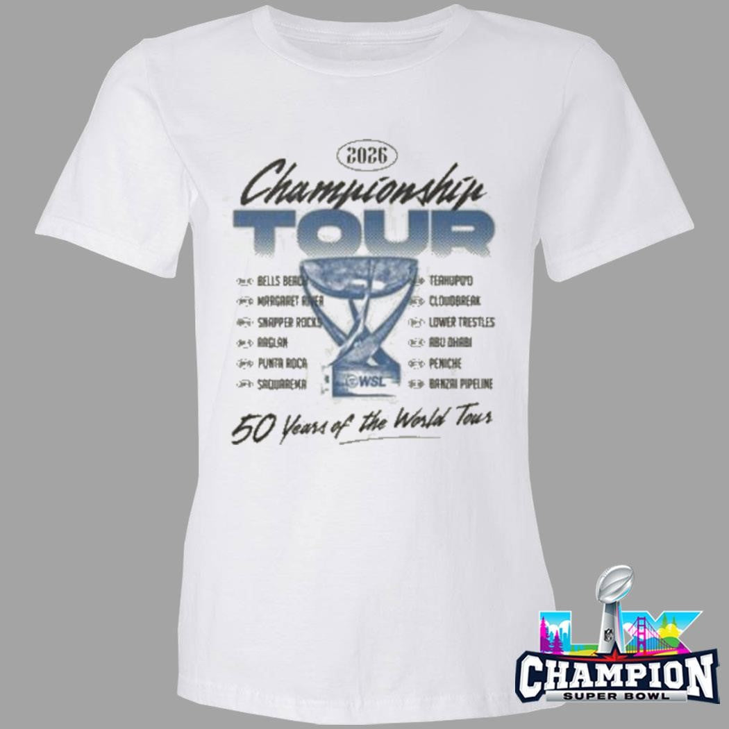 World Surf League Championship Tour 2026 Shirt