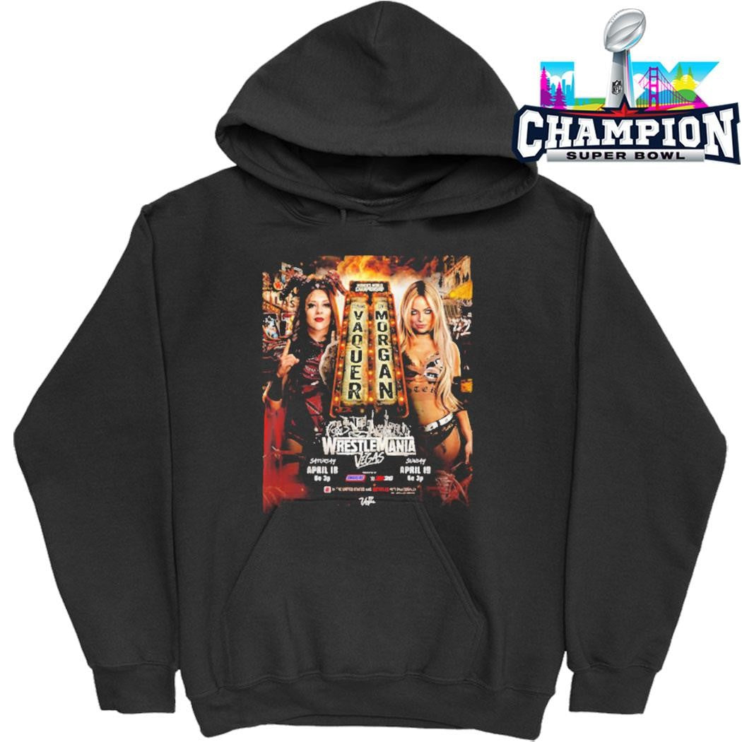 Wrestle mania vegas women’s world championship stephanie vaquer vs liv morgan on april 18 19 2026 shirt
