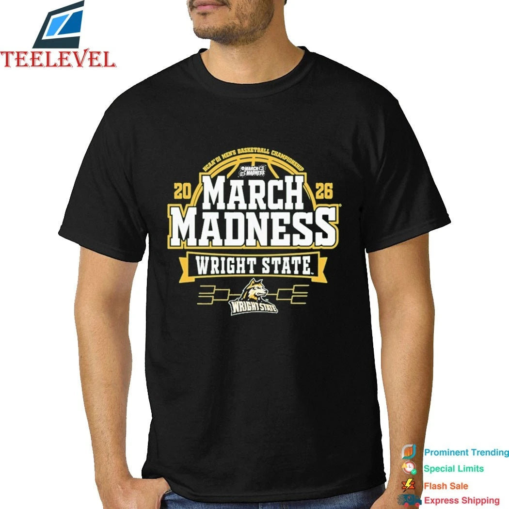 Wright State Raiders Green 2026 NCAA Men’s Basketball March Madness Bound Shirts