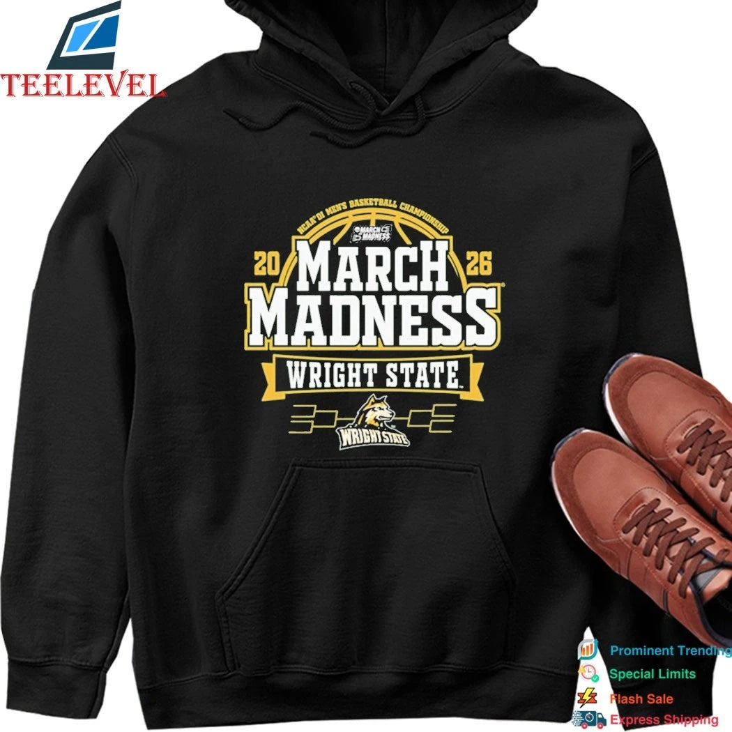 Wright State Raiders Green 2026 NCAA Men’s Basketball March Madness Bound Shirts