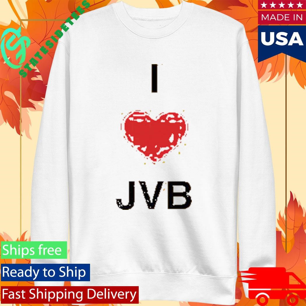 Yellow I Love Jvb Shirt
