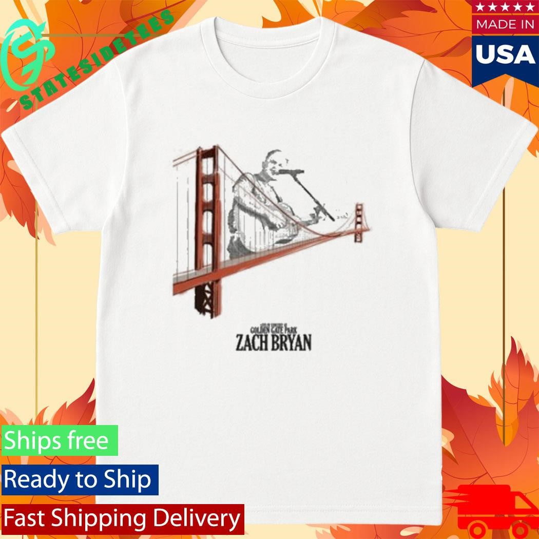 Zach Bryan Golden Gate Park Bridge Shirt