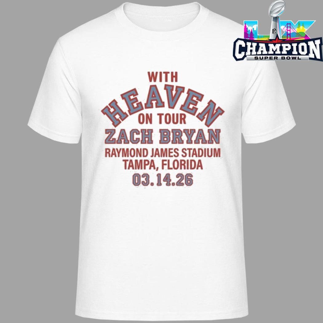 Zach Bryan Raymond James Stadium Tampa Fl 03 14 2026 Shirt
