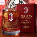 AC Milan 127th Anniversary 1899-2026 Whiskey Glass