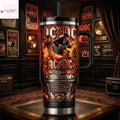 ACDC 53Rd Anniversary Collector Commemorative 1973-2026 Back In Black Highway To Hell Tumbler