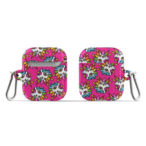 Punk Unicorn Pattern AirPod Case