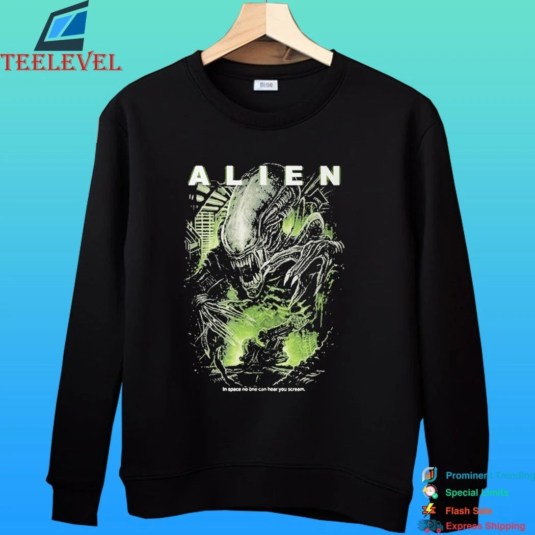 Alien In Space No One Can Hear You Scream Shirt