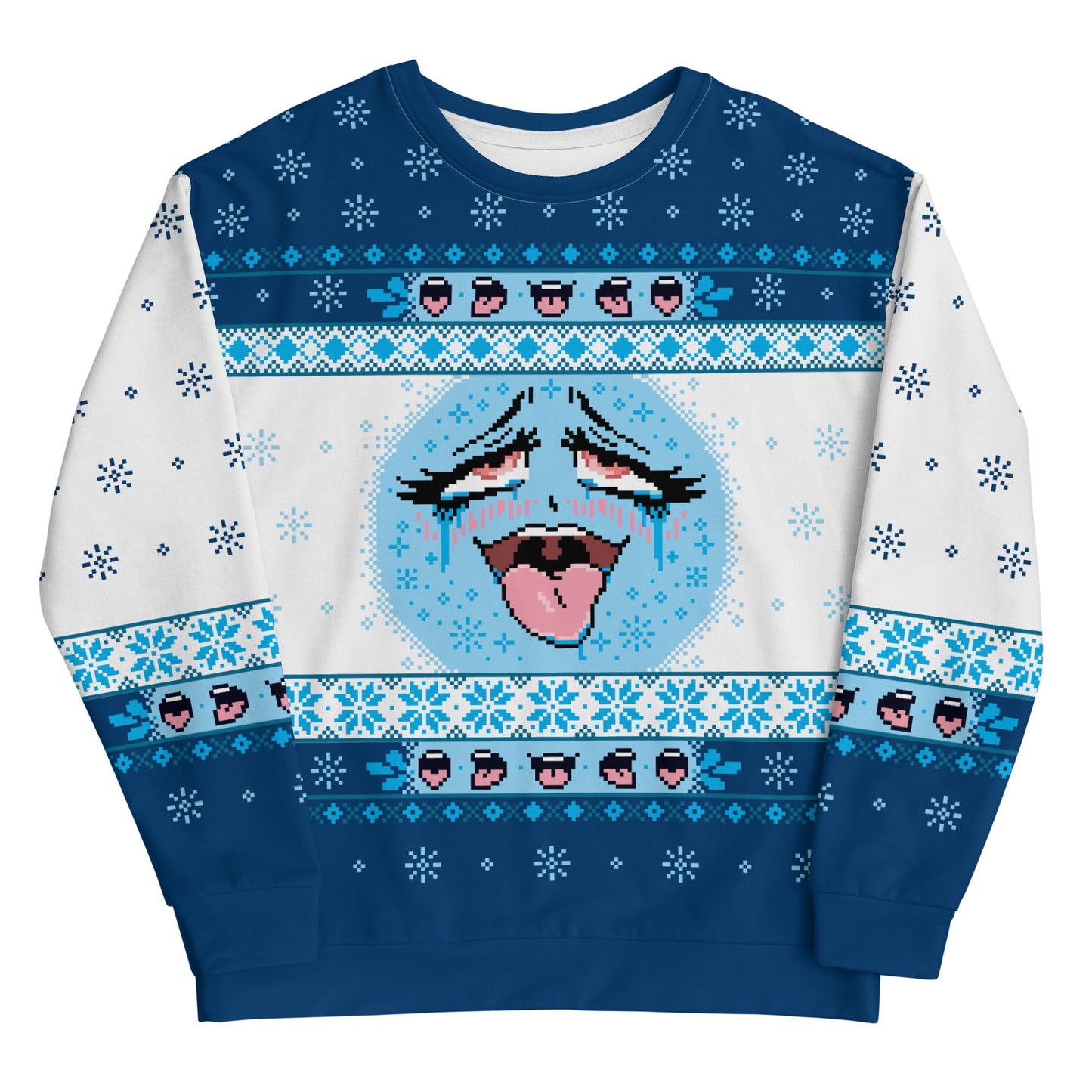 Ugly Ahegao Christmas Sweater
